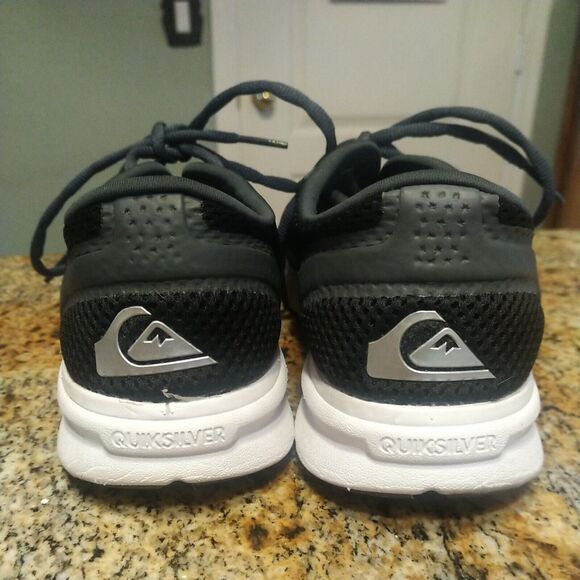 Quiksilver Amphibian Plus Shoe Black Grey White EUC size 7 Water Outdoor Skate - Picture 7 of 12